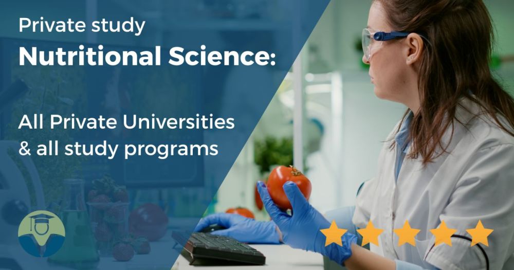 Nutrition sciences at private unis in Germany: from €219/month